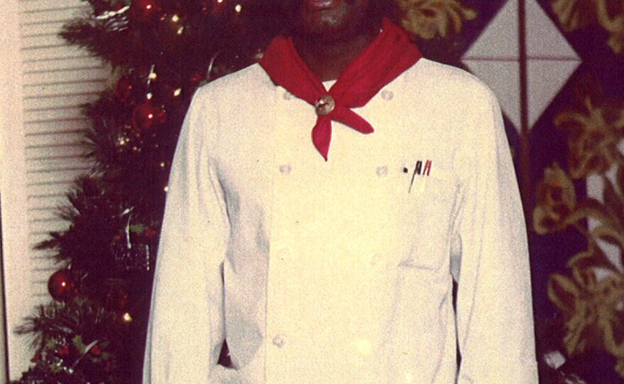 Clayton Sherrod in 1976. He began as a dishwasher at a Birmingham, Ala., country club in 1964 and worked his way up to head chef.