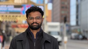 Tanmay Shah, an attorney and labor organizer, poses for a portrait.