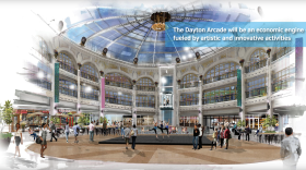 The downtown Kuhns building is the only historic Arcade complex property still operating as a commercial office venue.