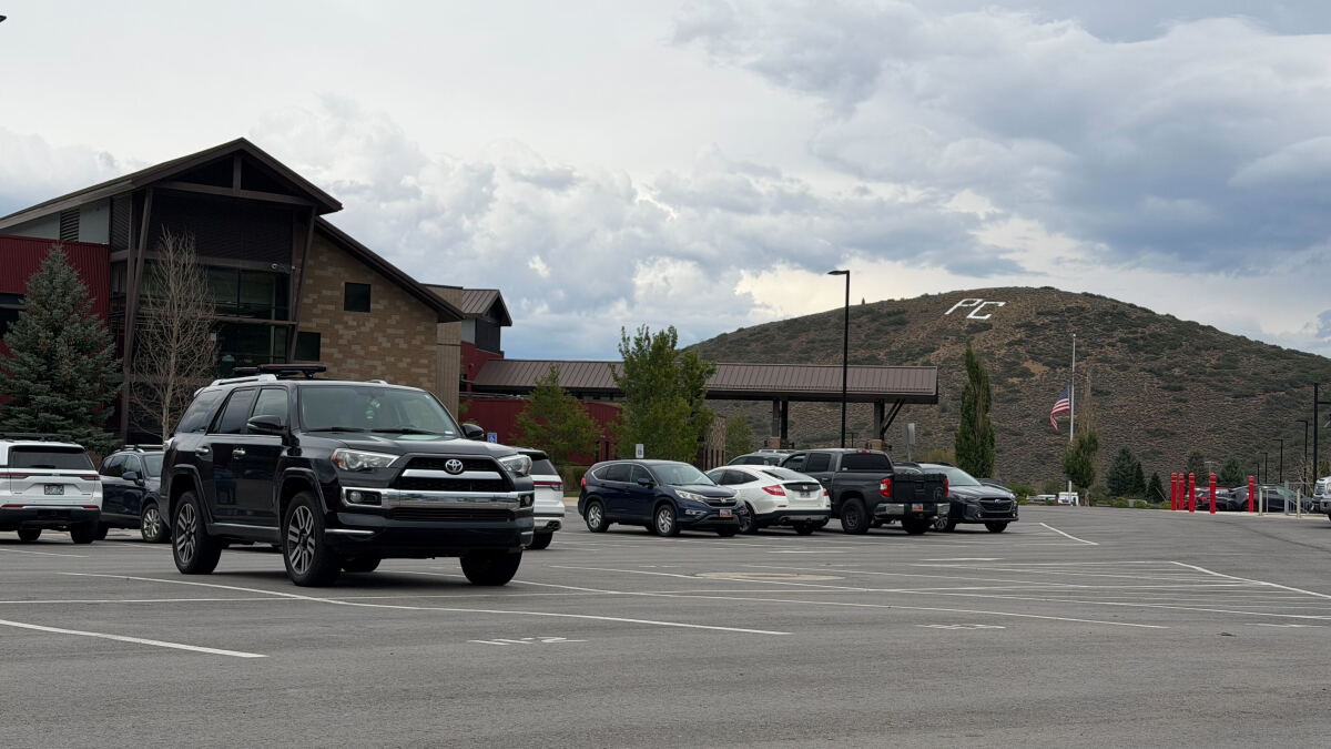 Park City High School may start a parking pass lottery next year to prevent camping