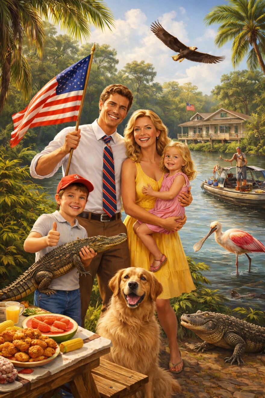 Promotional photo for 'American Spirit, American Dream' exhibit.