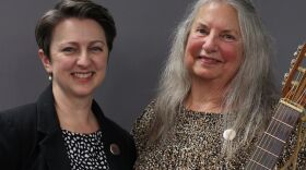 Jessie East and Mary Alexander shared a conversation during the StoryCorps Mobile Tour to the Ozarks in 2022