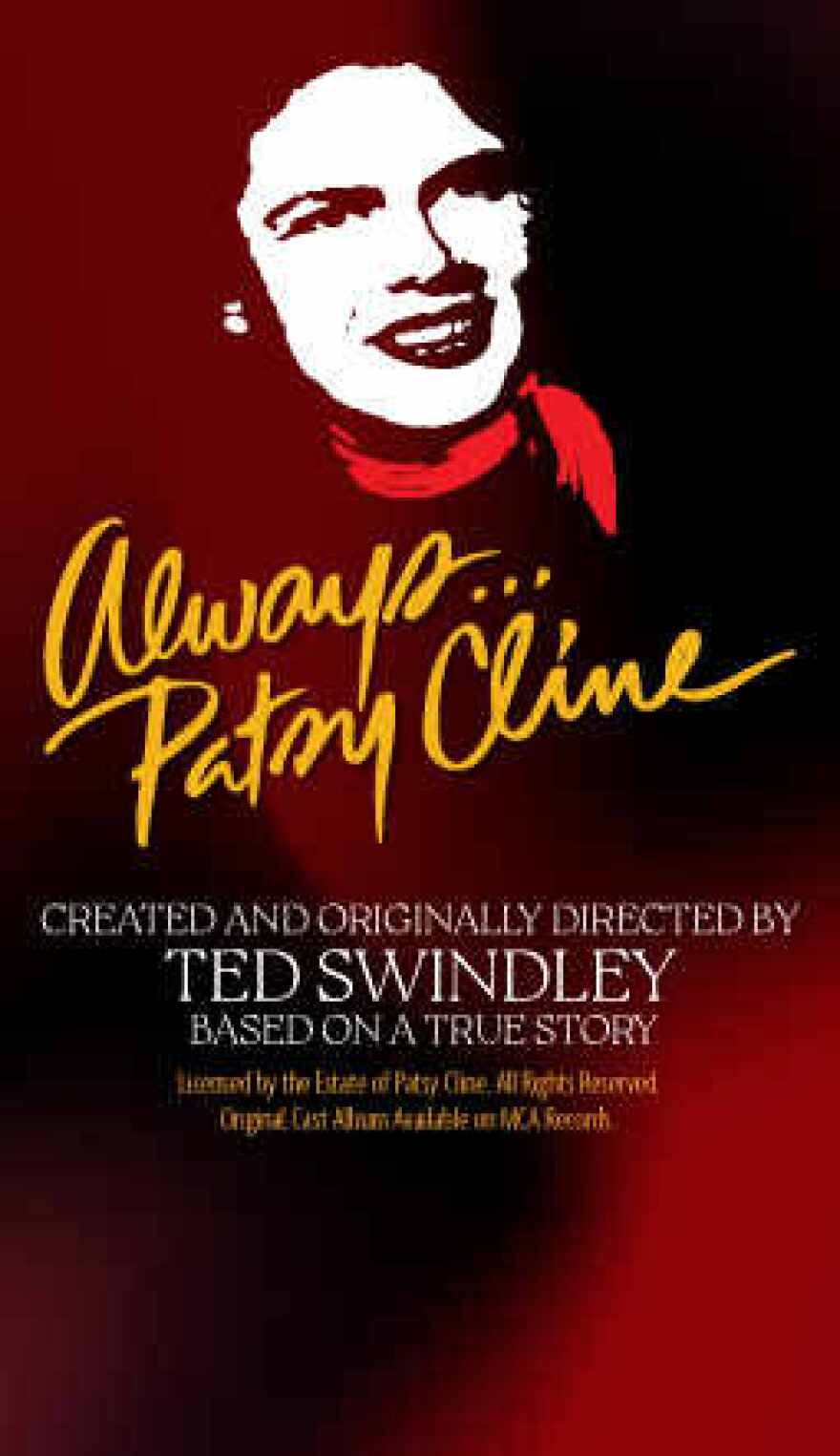 Florida Repertory Theatre Graphic for 'Always ... Patsy Cline'