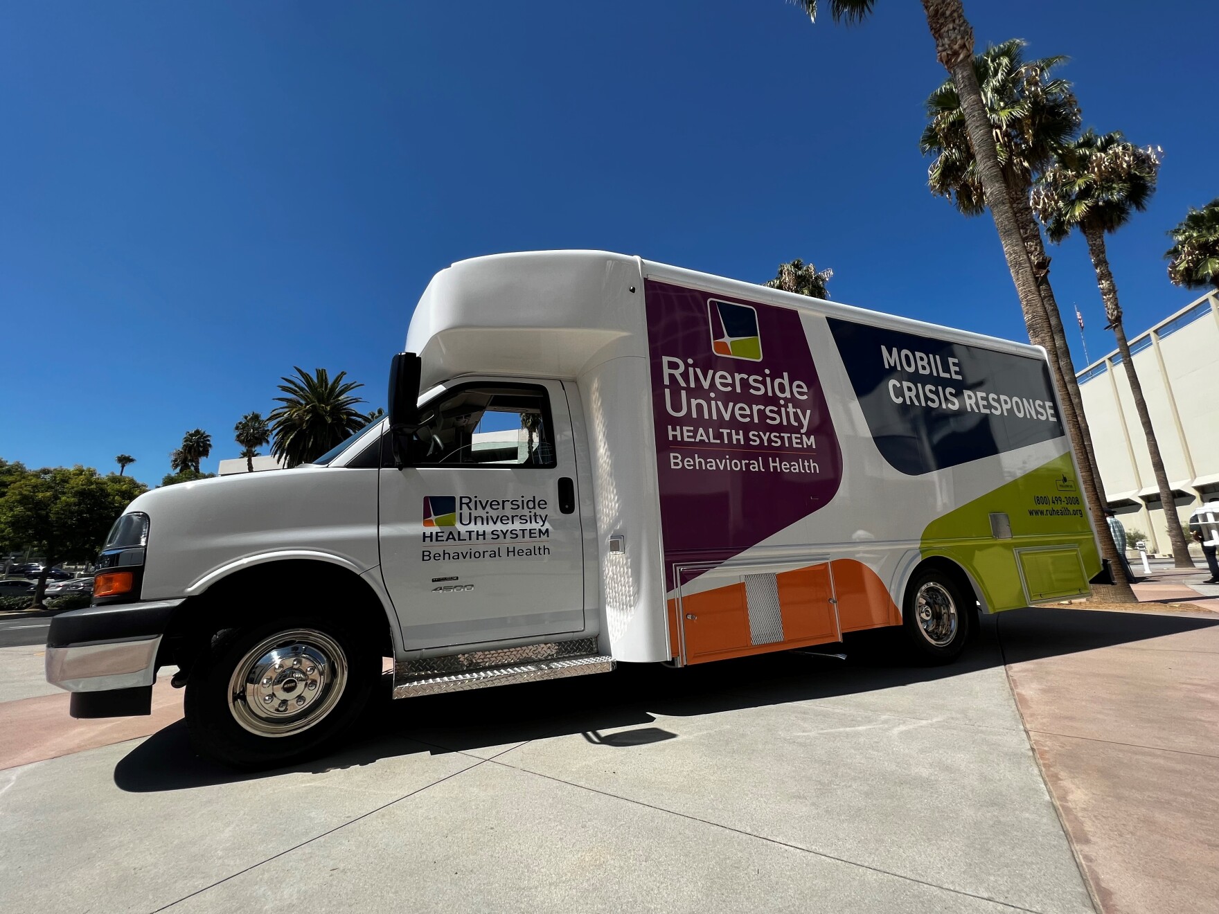 New Mobile Crisis Response Vans Unveiled in Riverside County KVCR News