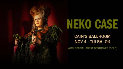 Neko Case at Cain's Ballroom, November 4, 2026