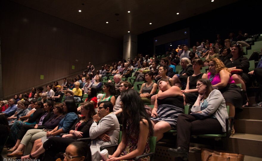 The audience at SPL, June 7, 2016