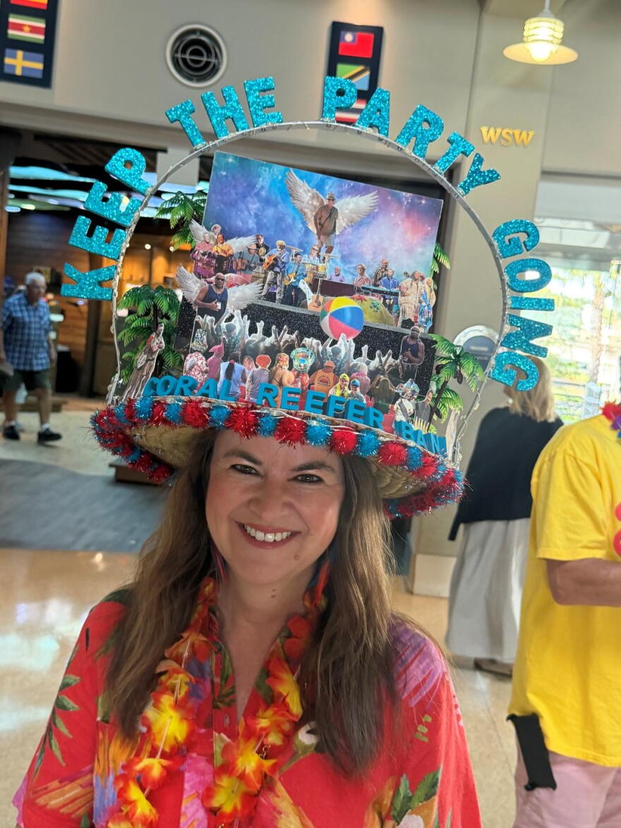 From the Jimmy Buffett exhibition at the National Maritime Museum of the Gulf