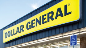 Exterior of a Dollar General Store