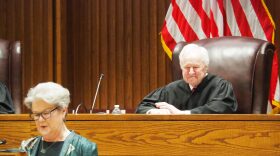 Kansas Supreme Court Chief Justice Eric Rosen supports the court’s reversal of a Wyandotte County man’s conviction for failure to pay a $20 fee when filling out an offender registry form but prefers constitutional questions about the process to be considered at a later time.