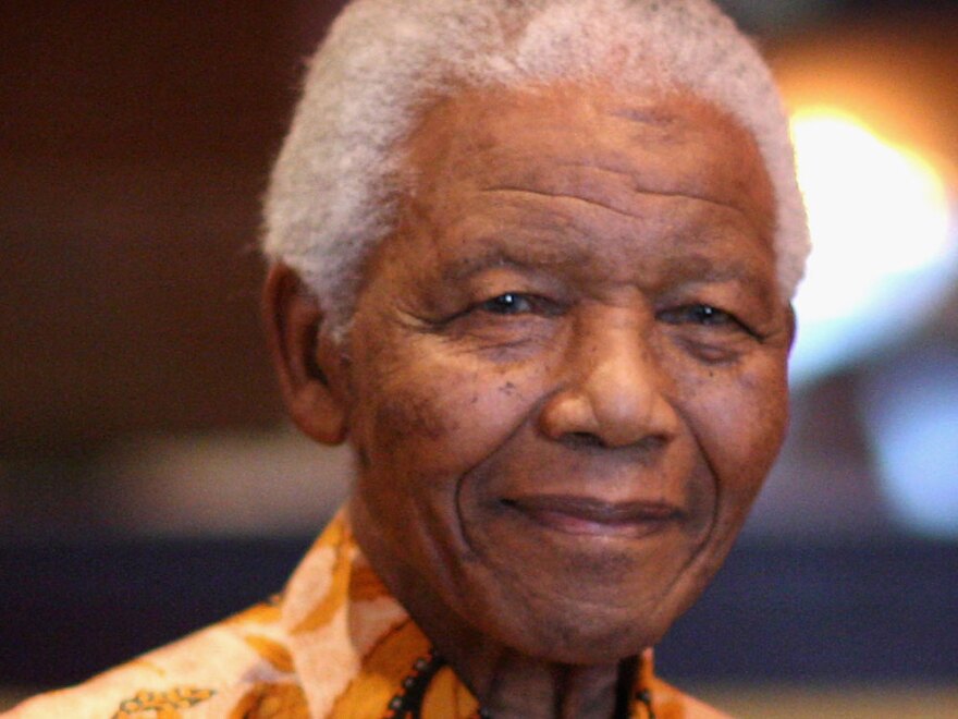 Nelson Mandela smiles during a lunch to benefit the Mandela Children's Foundation on April 3, 2009 in Cape Town, South Africa.