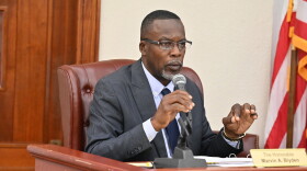 Pictured: Senator Marvin Blyden
