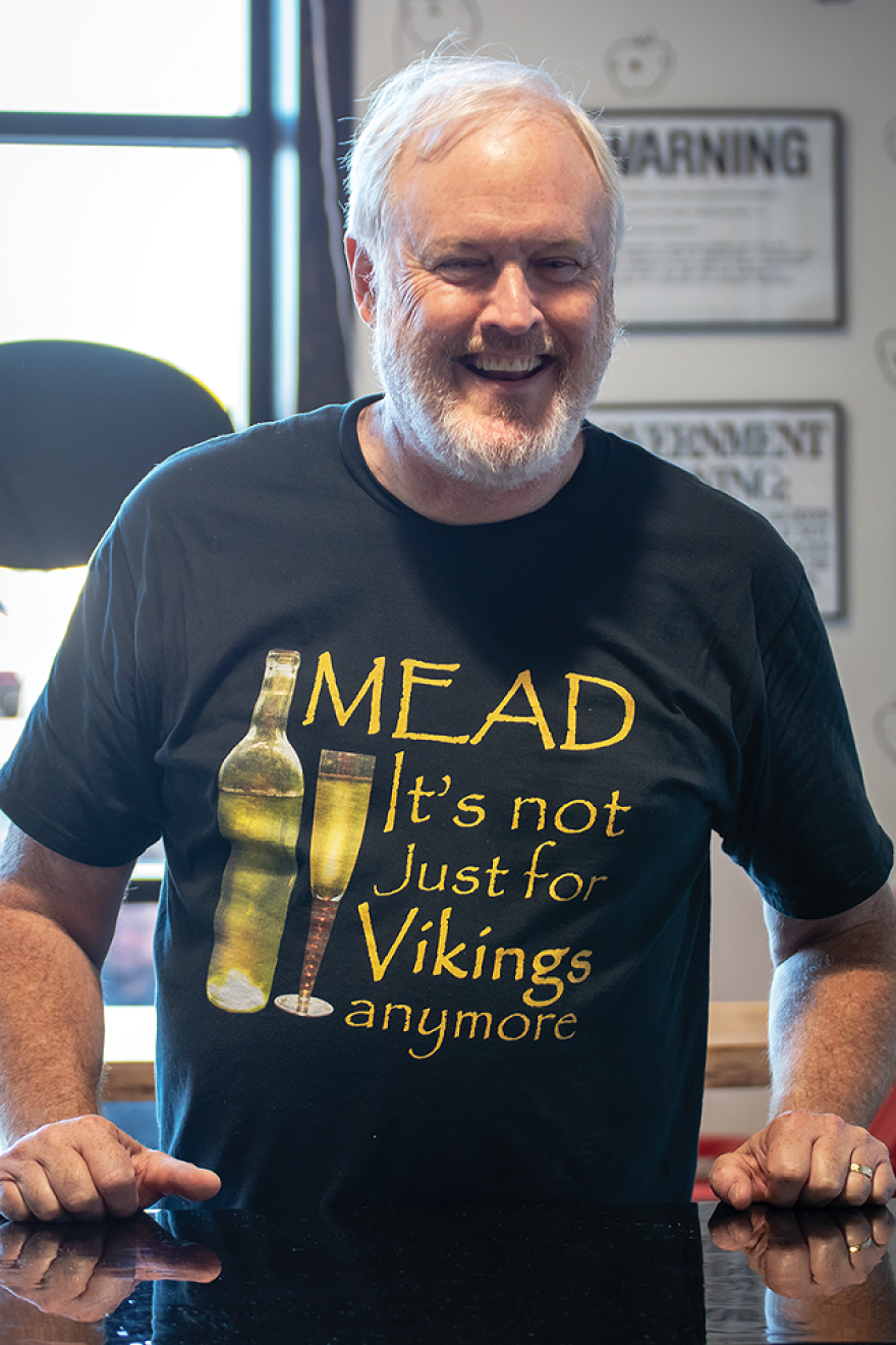 Bill Bly, co-owner of Shertbriar Meadery, previously brought the first urban cidery to Rochester.