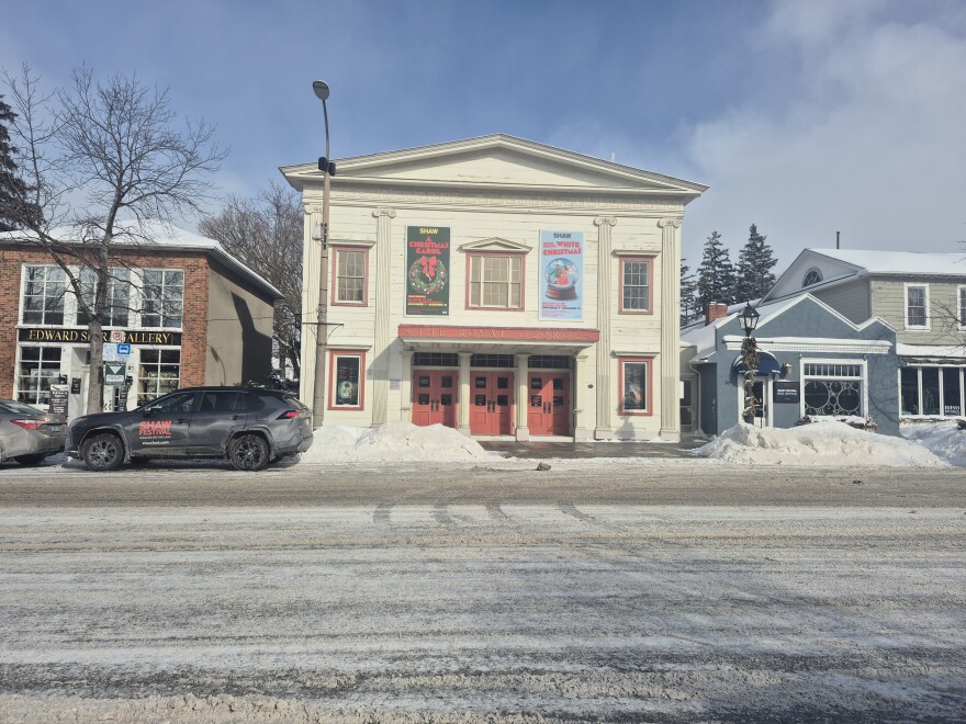 A photo of the Royal George's Theatre front exterior
