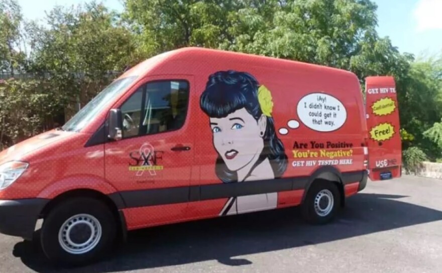 San Antonio mobile AIDS testing unit