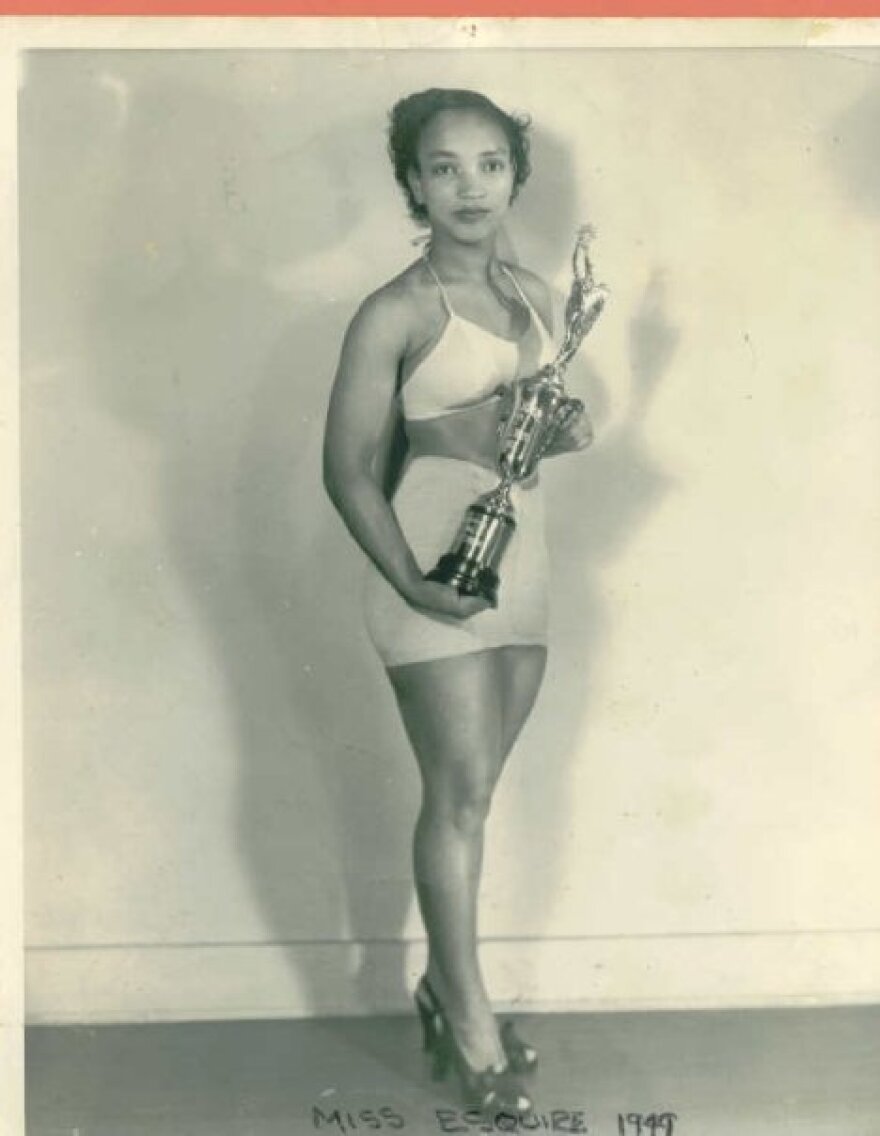 Jessie Grimes McQuarter in 1949. She won the Royal Esquire Club pageant two years in a row. Now 84, McQuarter lives in Covington.