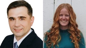 Democrat Adam Duda and Republican Ellen Schutt will face off in the Nov. 3 general election.