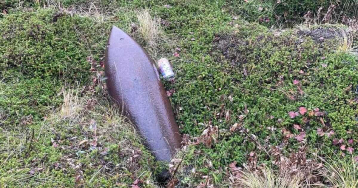 Military blows up large artillery shell found near Cold Bay