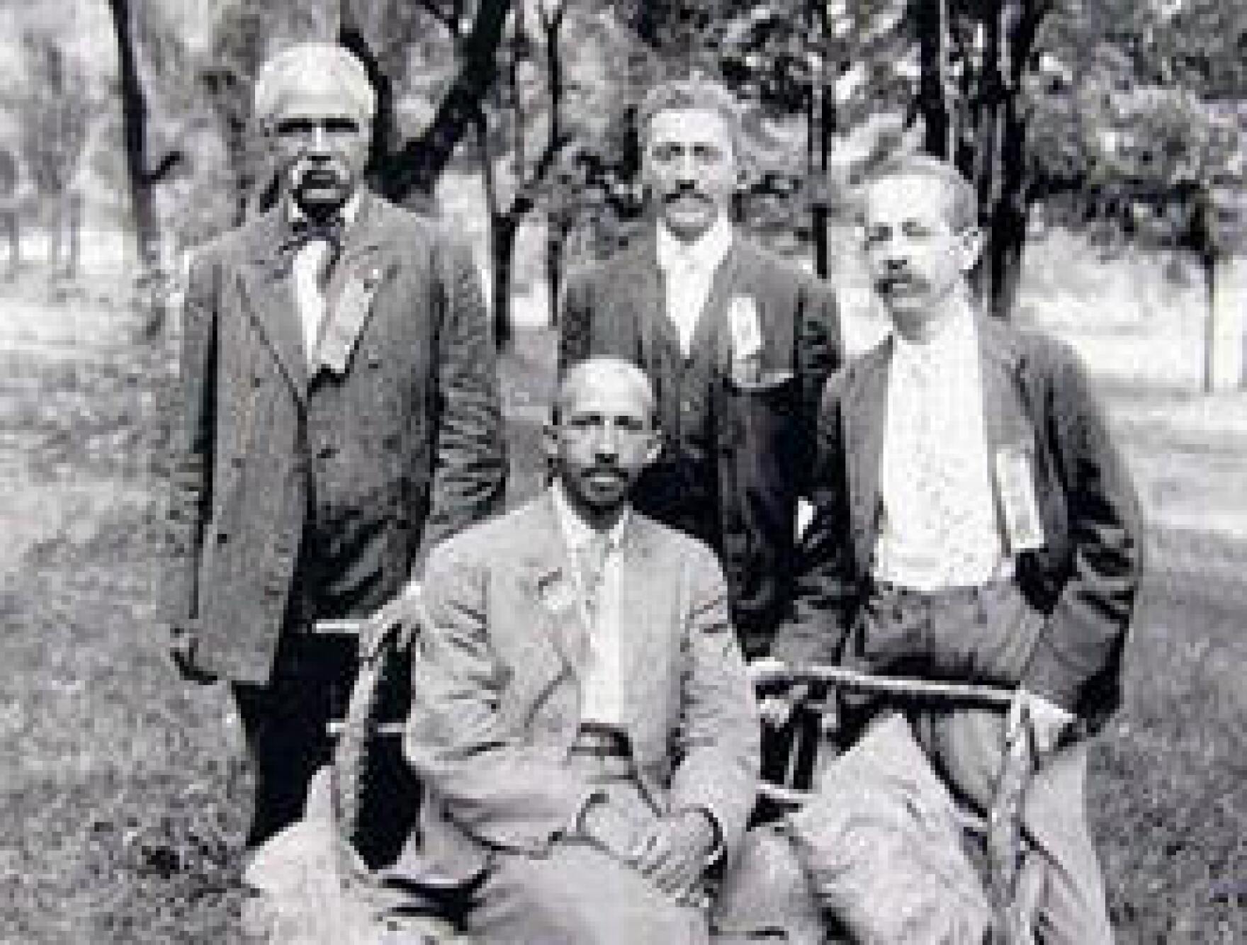 Founding members of the Niagara Movement.