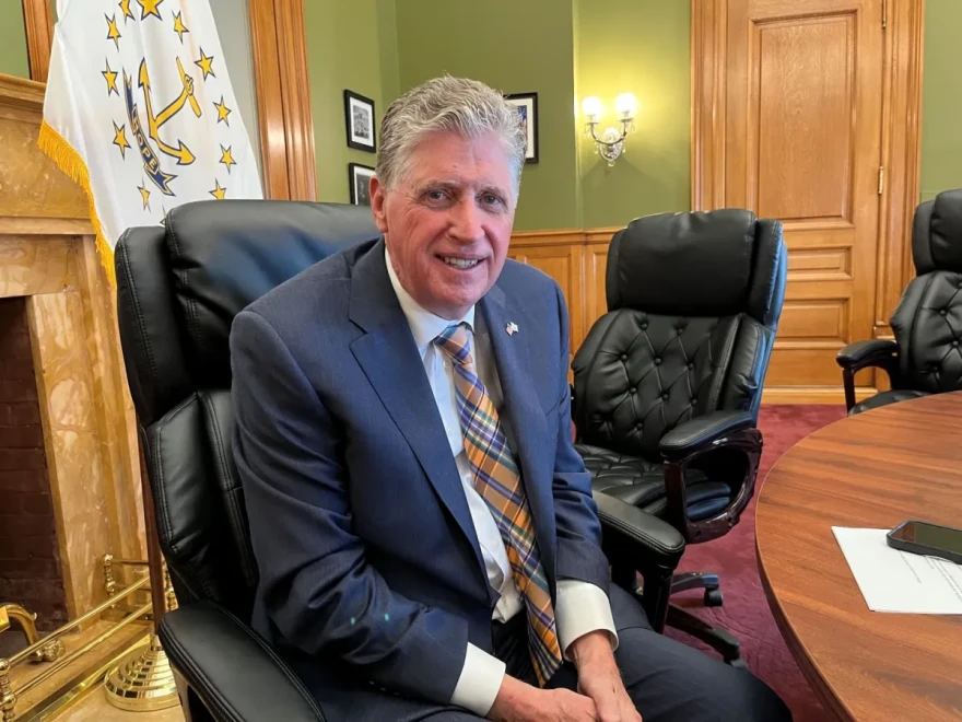 Rhode Island Governor Dan McKee.