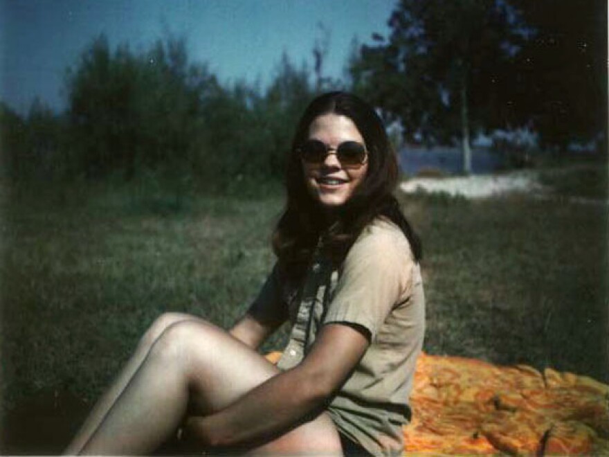 Susan McClinton in 1972, the year she met Philip.