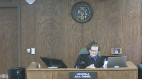 Washtenaw County Probate Judge Julia Owdziej rules against Saline Township resident Katheryn Haushalter in her lawsuit against a proposed data center on February 20, 2026.