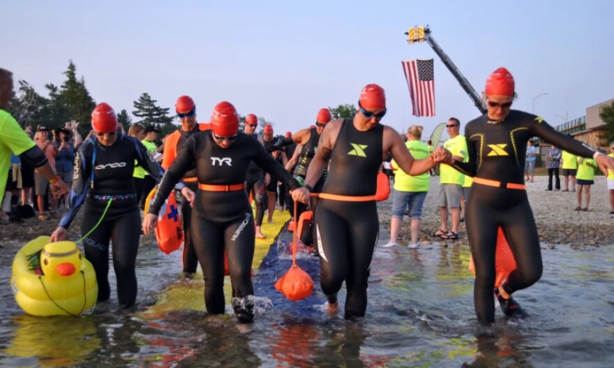 Mackinaw Bridge Swim