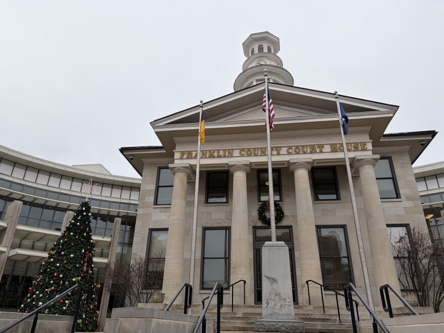 The Franklin County Courthouse in Frankfort.