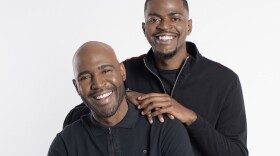 Karamo Brown and his son, Jason Brown. (Raen Badua)