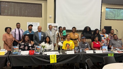 Black authors with Quad Cities connections participated in a forum at the 2025 Bill Bell Jazz & Heritage Festival at the MLK Center, Rock Island.