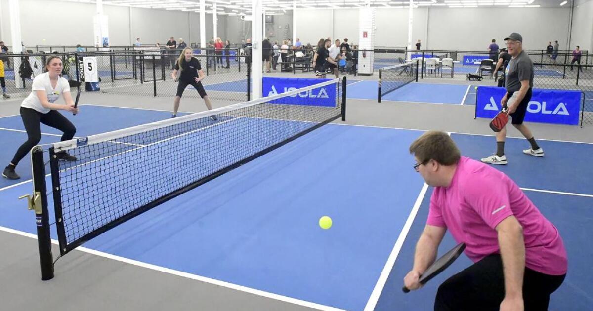 Indoor pickleball courts open for business in North Logan Utah Public
