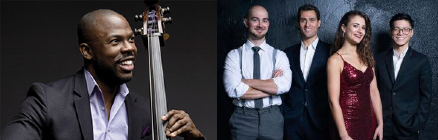 This Sunday, Chamber Music in Yellow Springs is hosting Dover Quartet, with bassist Joseph Conyers