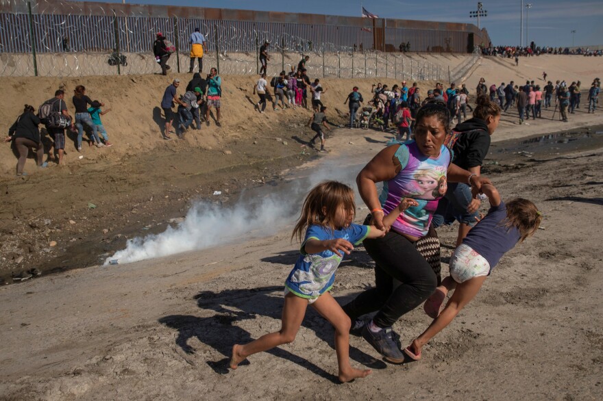 Reuters won the Pulitzer for breaking news photography for this series of images, which documented Central American migrants' desperate journey to the U.S.