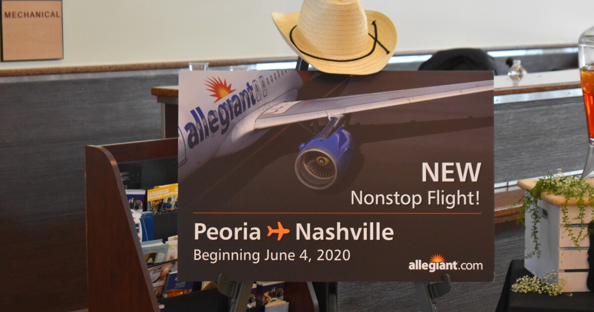 Peoria International Airport Adds Nashville Flights Peoria Public Radio