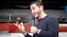 Abdul El-Sayed campaigns in Michigan's Upper Peninsula