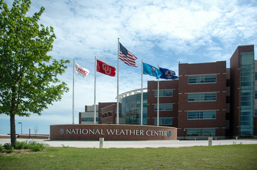 The National Weather Center in Norman, Oklahoma.
