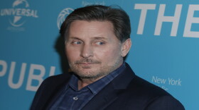 Emilio Estevez attends the premiere of 'The Public' at the New York Public Library on Monday, April 1, 2019, in New York.
