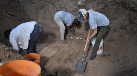 Anthropologist Kate Spradley and her team conduct exhumations.