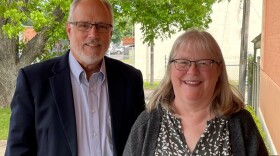 KWBU's Joe Riley with Meg Wallace