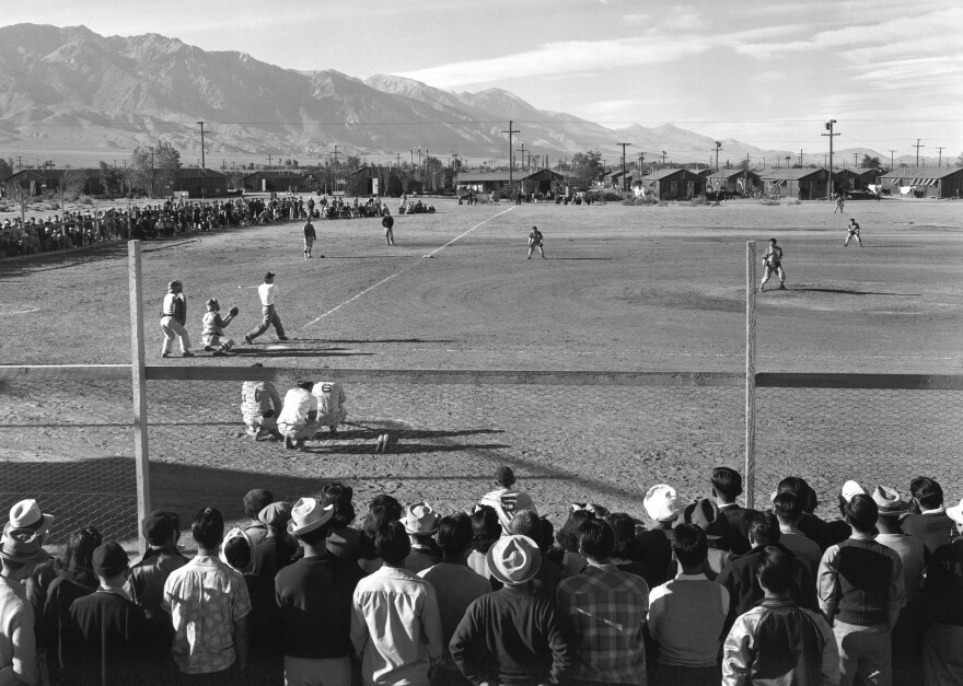 Baseball at Manzanar.