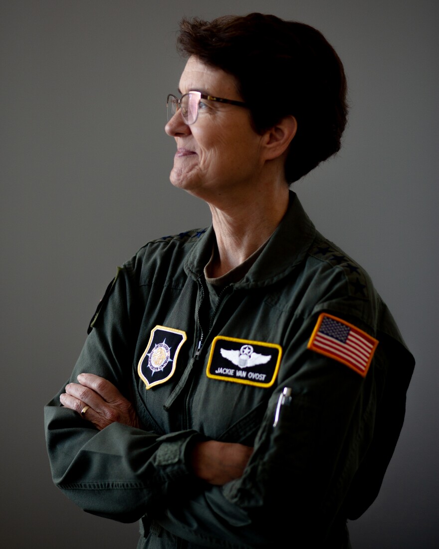 “We are helping Ukraine defend itself against the naked aggression from Russia,” said Gen. Jacqueline Van Ovost, who leads the U.S. Transportation Command, which is responsible for the military’s logistical movements. Van Ovost, who is based at Scott Air Force Base, is one of two female four star generals in the Armed Forces.