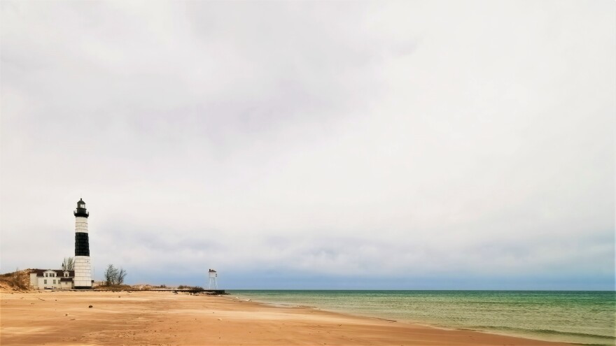 Big Sable Lighthouse on Lake Michigan.