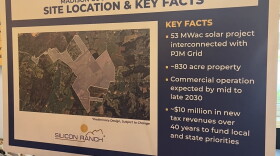 The project would generate 53 megawatts and span 830 acres throughout Madison County, according to an infographic presented at an Aug. 4 open house.