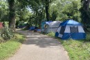 Charlottesville has vowed to clear an impromptu campground along the Rivanna Trail — a popular destination for pedestrians and cyclists