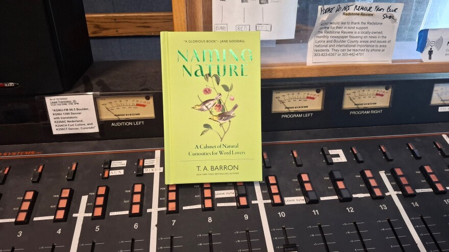 Naming Nature: A Cabinet of Natural Curiosities for Word Lovers is the latest book from best selling author T.A. Barron.
