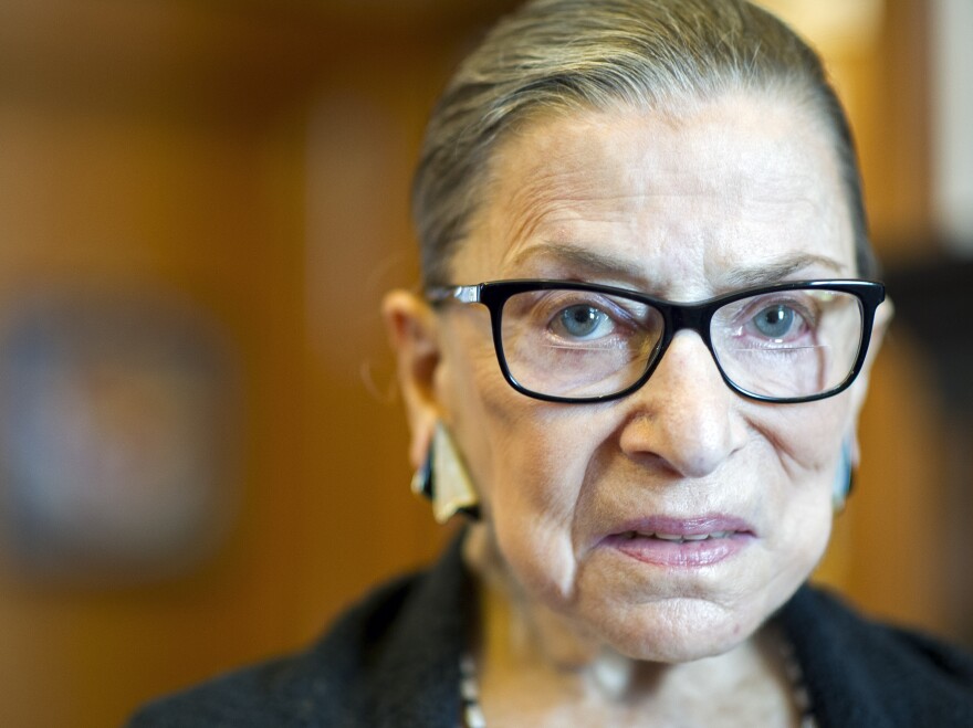 In her revised dissent, Justice Ruth Bader Ginsburg clarified that photo ID cards issued by the Veterans' Affairs are "an acceptable form of photo identification for voting in Texas."