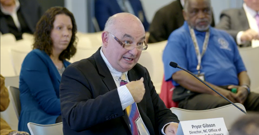 Pryor Gibson, the director of the N.C. Office of Recovery and Resiliency, told lawmakers Thursday that the agency is on track to have all of its remaining homes built by next October. Gibson was testifying before a legislative committee that was holding a hearing at East Carolina University.