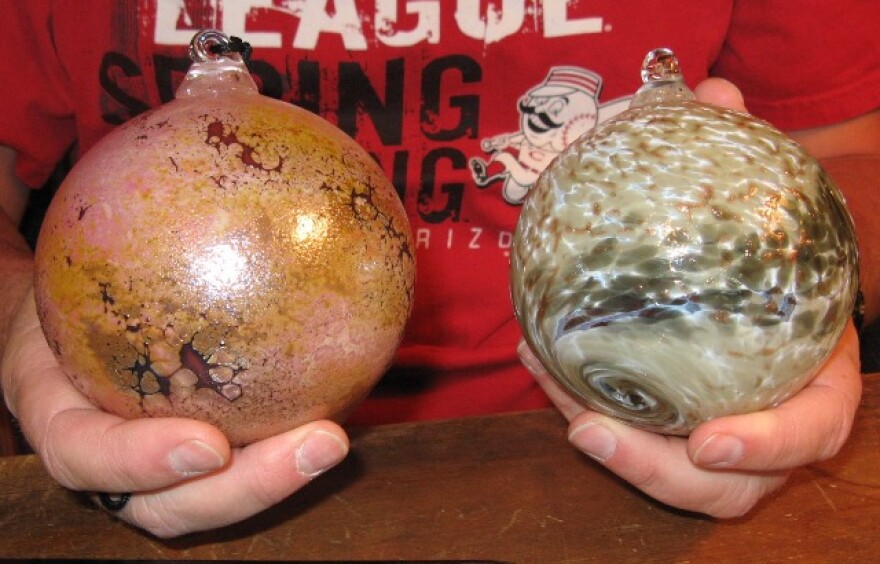 George Averbeck’s Pluto ornaments