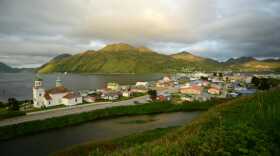 When Unalaska last looked into wind power there was no technology strong enough to withstand the island’s wind. (Photo by Berett Wilber/KUCB)