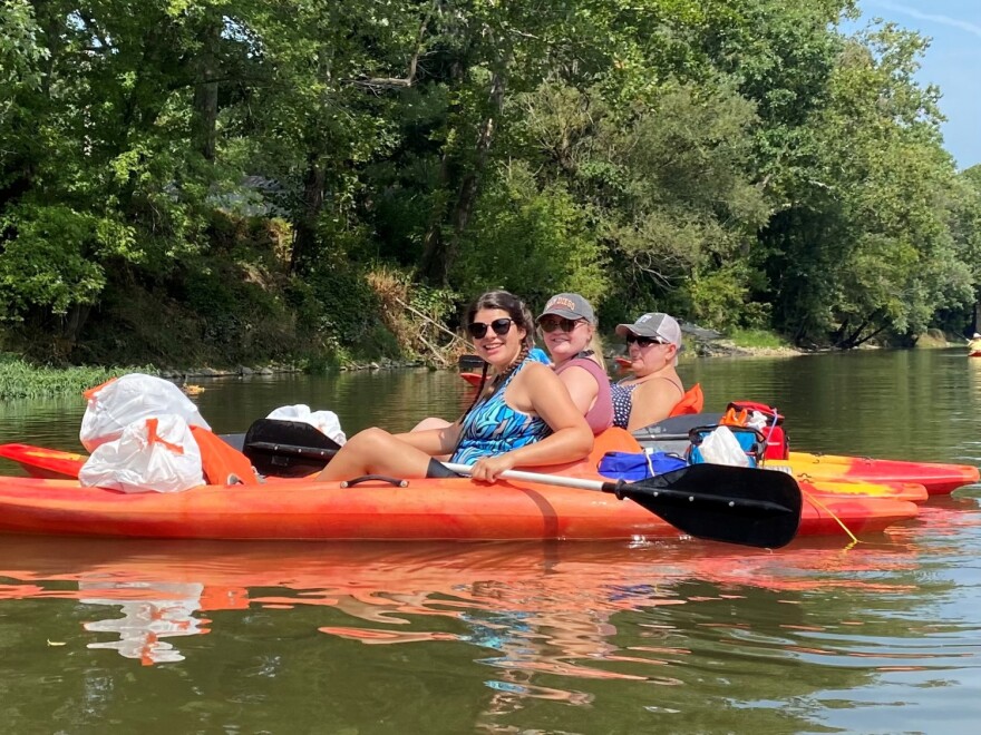 White River Cleanup in Noblesville