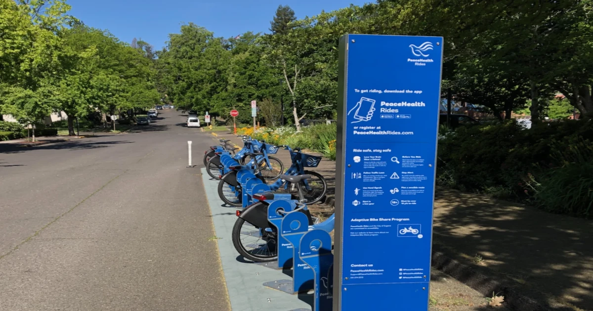 Springfield Oregon Peacehealth Rides Springfield to join PeaceHealth bikeshare system